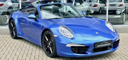 2013 Porsche 991.1 3.8 Carrera 4 S Cabrio saphirblau 400PS 33507 km 1-Hand PDK Fotos