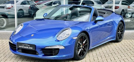 2013 Porsche 991.1 3.8 Carrera 4 S Cabrio saphirblau 400PS 33507 km 1-Hand PDK Fotos