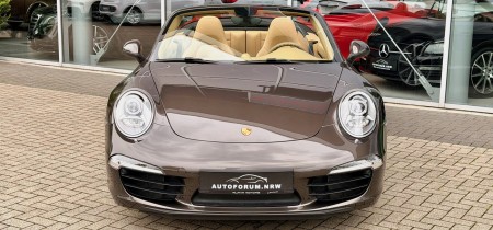 2013 Porsche 991 3.8 Carrera S Cabrio weiss 400PS 16309 km 1-Hand PDK Fotos