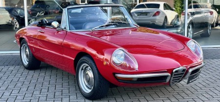 Alfa Romeo Spider Junior Rundheck 2.0L 1969 Typ 105/115 Fotos