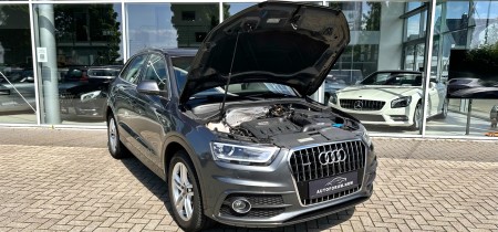 Audi Q3 S-Line Sport Quattro 2013 SUV Daytona grau Perleffekt TDI 130kw 177PS Fotos