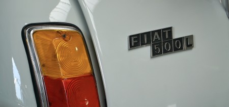 restauriert Fiat 500 Lusso Fotos