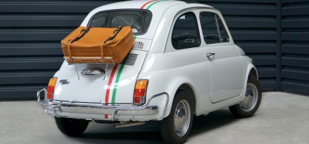 restauriert Fiat 500 Lusso Fotos