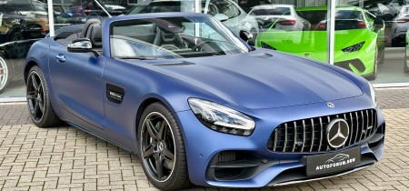 Mercedes-AMG GT 4.0 V8 DCT 190477 Roadster Cabrio 2020 476 PS Designo Brillantblau Magno Fotos