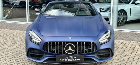 Mercedes-AMG GT 4.0 V8 DCT 190477 Roadster Cabrio 2020 476 PS Designo Brillantblau Magno Fotos