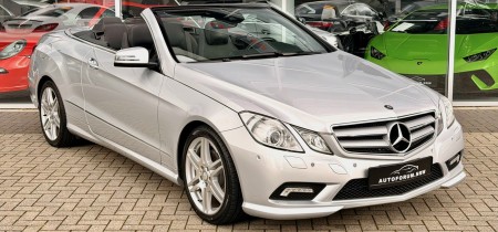 Mercedes-Benz E 350 CGI BlueEfficiency AMG Line (207.456) Cabrio Iridiumsilber metallic 306PS V6 81664km Fotos