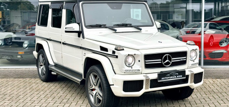 Mercedes-Benz G 63 AMG X463.2 Facelift 2015 weiss 42087km designo Fotos