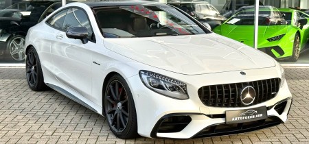 Mercedes-Benz S 63 AMG 4Matic V8 Biturbo Coupé C217 diamantweiss  2015 Fotos