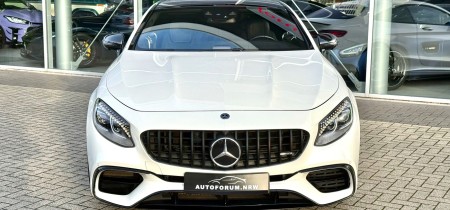 Mercedes-Benz S 63 AMG 4Matic V8 Biturbo Coupé C217 diamantweiss  2015 Fotos