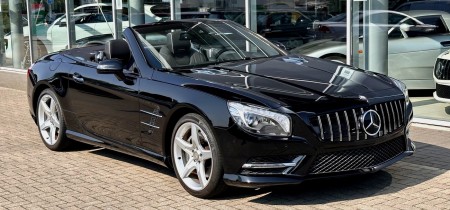 Mercedes-Benz SL 350 Typ R231 Baujahr 2013 metallic 306 PS Vollleder AMG-Line Fotos