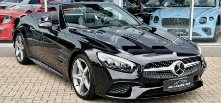 Mercedes-Benz SL 400 AMG Line Roadster V6 2016 Scheckheft 23013km 367PS Facelift Fotos