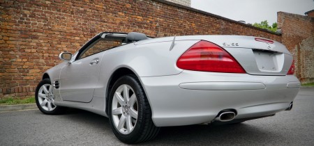 Mercedes-Benz SL350 R230 Cabrio Roadster 2003 M112 246PS Japanreimport Fotos