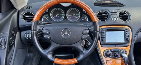 Mercedes-Benz SL350 R230 Cabrio Roadster 2003 M112 246PS Japanreimport Fotos