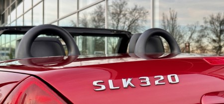 Mercedes-Benz SLK 320 Roadster R170 Bernsteinrot metallic 2003 Fotos