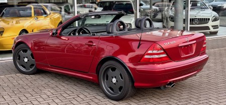 Mercedes-Benz SLK 320 Roadster R170 Bernsteinrot metallic 2003 Fotos