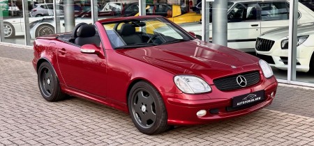 Mercedes-Benz SLK 320 Roadster R170 Bernsteinrot metallic 2003 Fotos