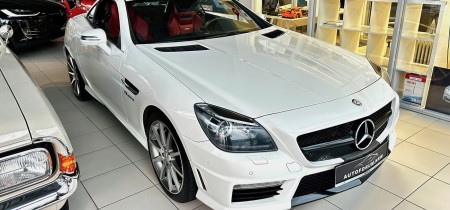 Mercedes-Benz SLK 55 AMG Roadster weiss R172 31200 km 2012 Fotos