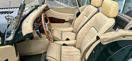 Morgan Plus 8 LHD Roadster 4.6 V8 Rover British racing green 1998 Fotos