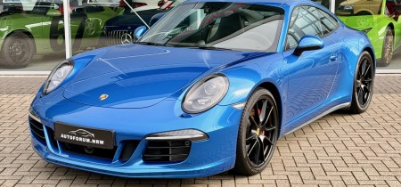 Porsche 991 911 Carrera 4 GTS Coupé 430 PS 7-Gang-PDK 2015 saphirblau Fotos