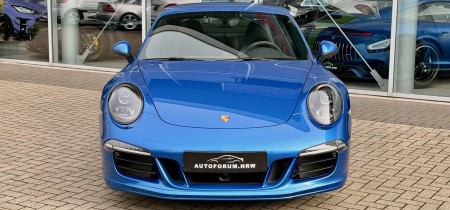 Porsche 991 911 Carrera 4 GTS Coupé 430 PS 7-Gang-PDK 2015 saphirblau Fotos