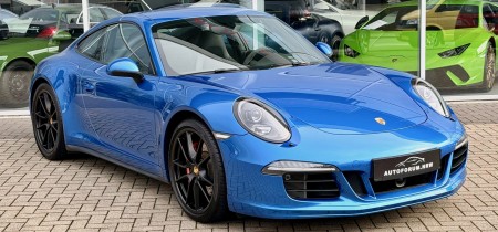 Porsche 991 911 Carrera 4 GTS Coupé 430 PS 7-Gang-PDK 2015 saphirblau Fotos