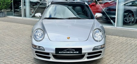 Porsche 997.1 3.6 Carrera 4 Targa in 62727 km 2006 silber Fotos