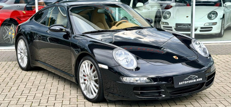 Porsche 997 3.6 Carrera Coupé in Basaltschwarz Perleffekt 72507 km 2008 aus erster Hand Fotos