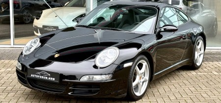 Porsche 997 Carrera Coupé 325PS 2004 schwarz Fotos