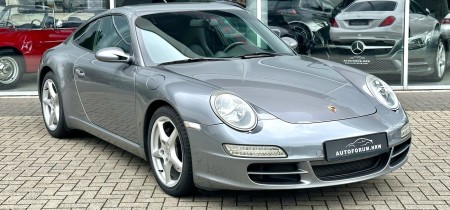 Porsche 997 Carrera Coupé 325PS 2005 Meteorgrau met Fotos