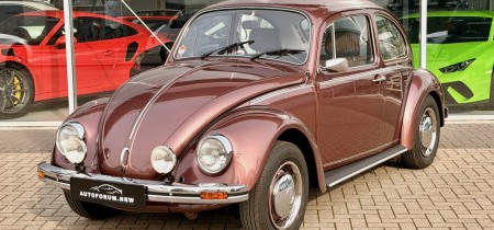 Volkswagen Käfer 1200 L Sondermodell 1983 Mexico restauriert Aubergine 3300km Fotos